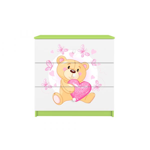 Kocot Kids Cómoda BabyDreams Teddybear Butterflies Green