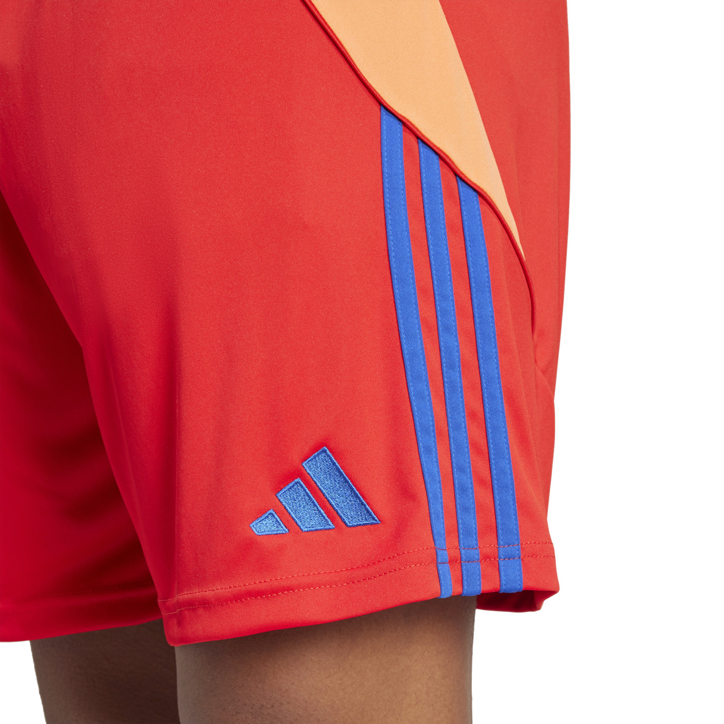 Adidas Tiro 24 Voetbalbroekje Rood Blauw Oranje