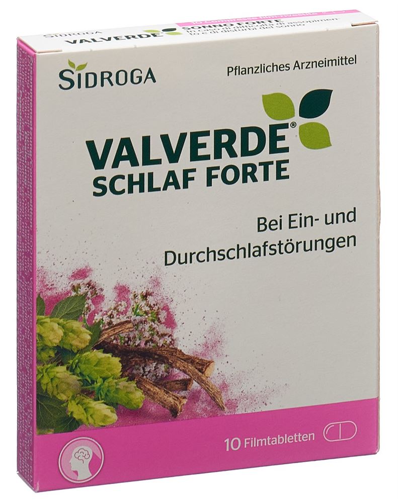 VALVERDE Schlaf forte Filmtabl (neu) Blist 10 Stk