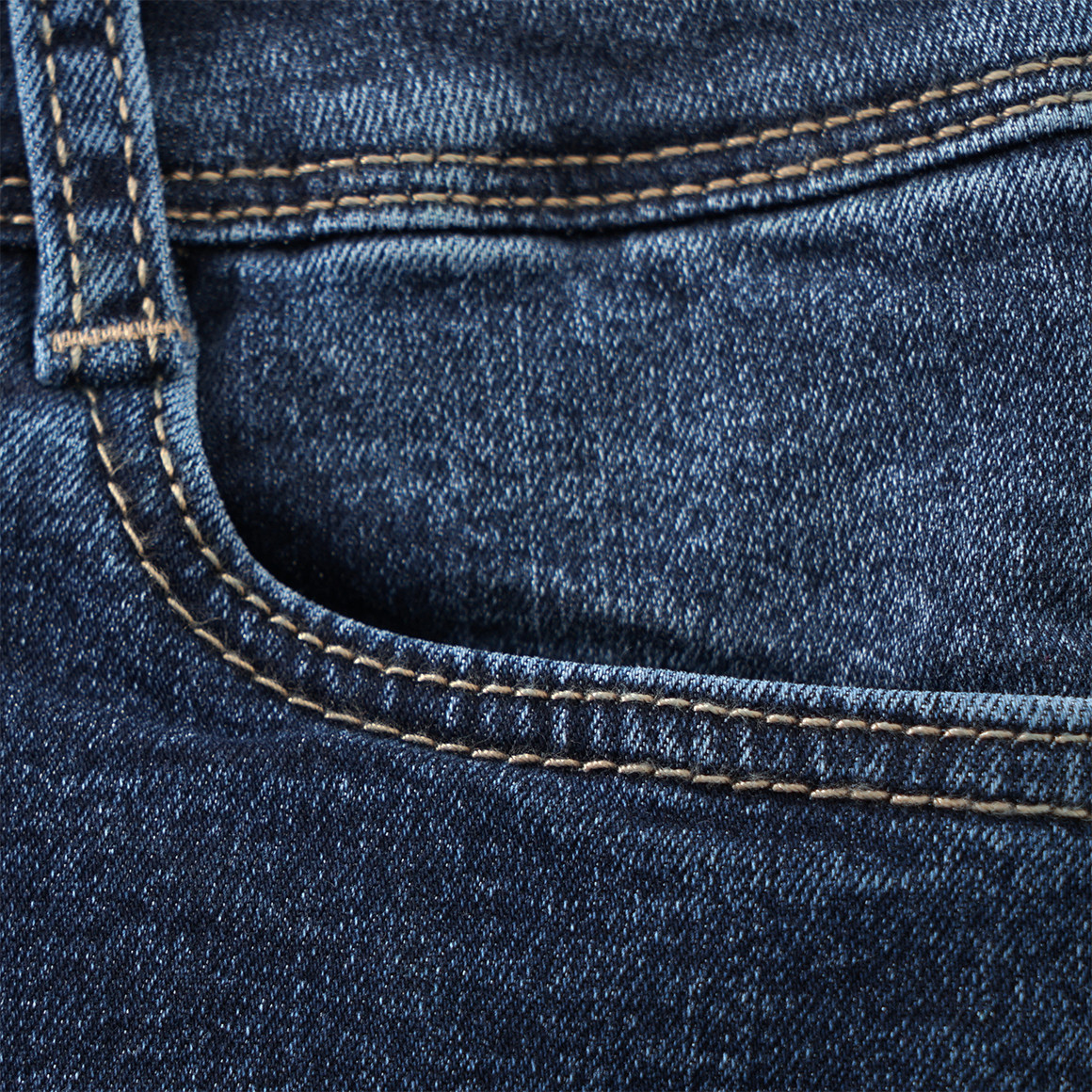 Yigga Mädchen Thermo-Jeans im Slim-Design dunkelblau