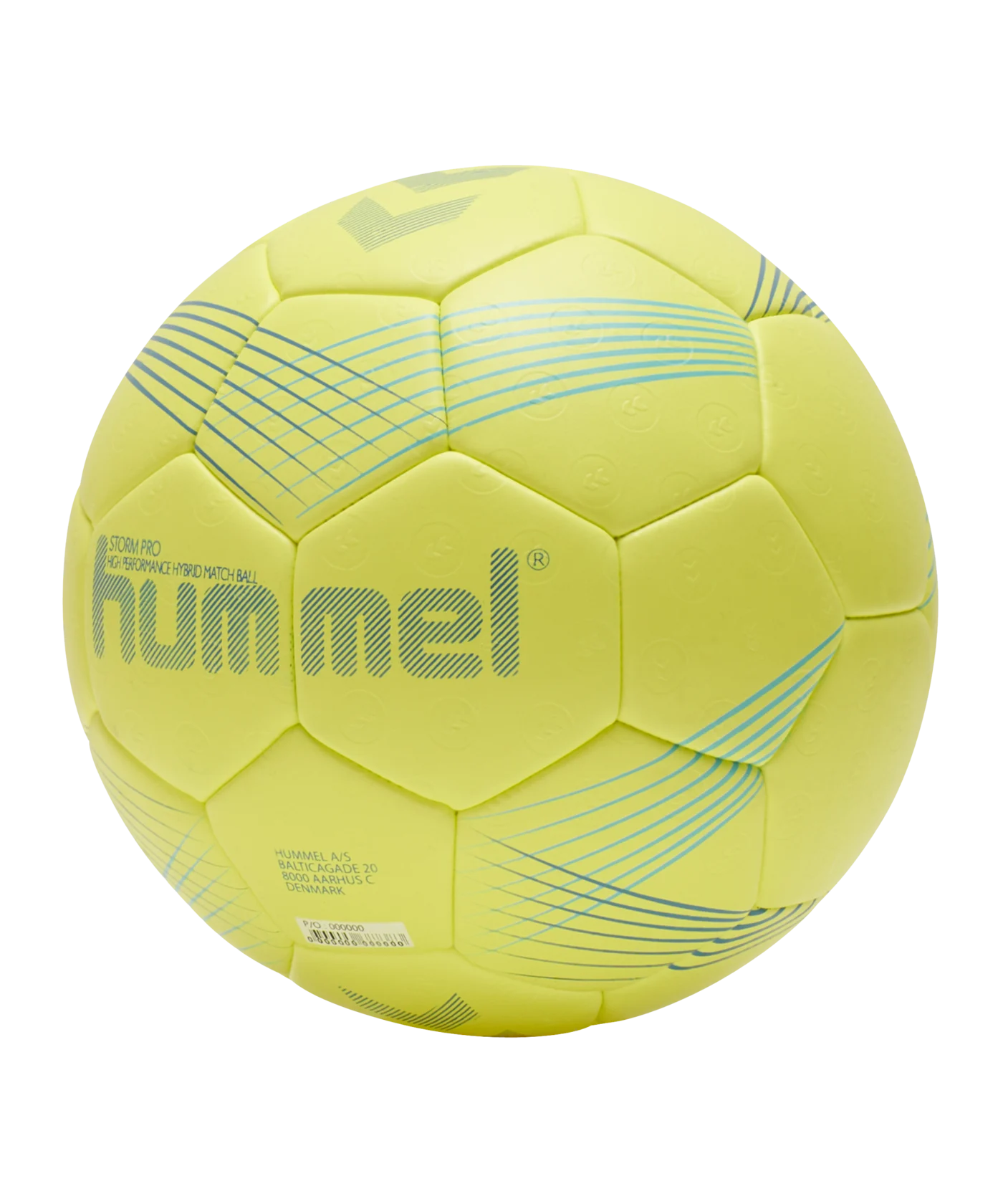 Hummel Storm Pro Handball Gelb Blau F5046