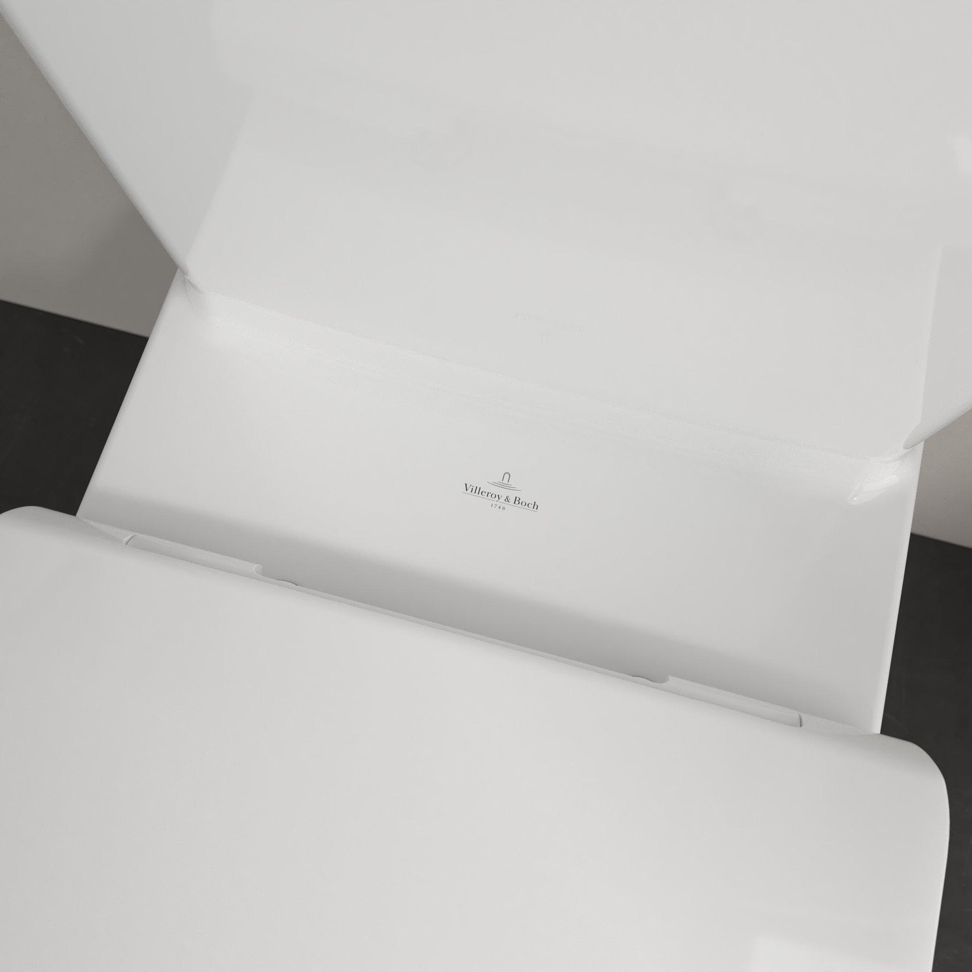 Villeroy & Boch ViCare randloos duoblok toilet wit glans