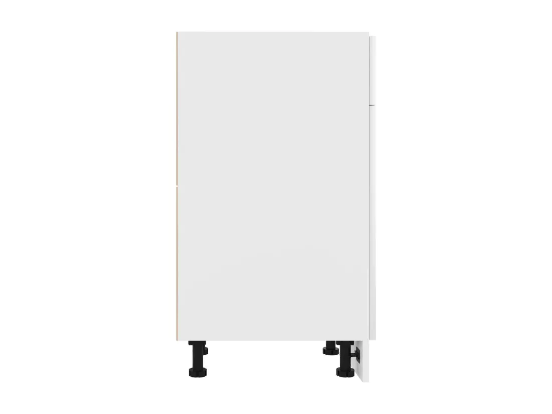 Armoire de plancher à tiroir Blanc 30x46x81,5cm Bois ingénierie