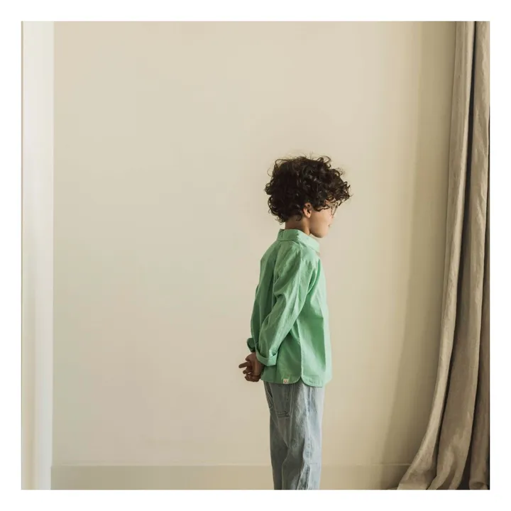 Jenest Chemise Teddy | Vert émeraude