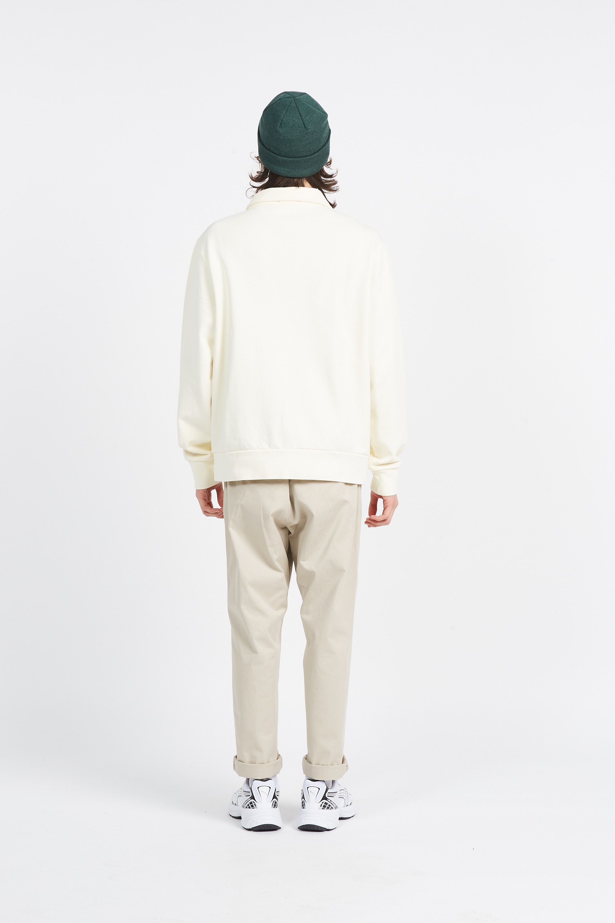 POLO RALPH LAUREN Hoodie zippé LOOPBACK TERRY Beige
