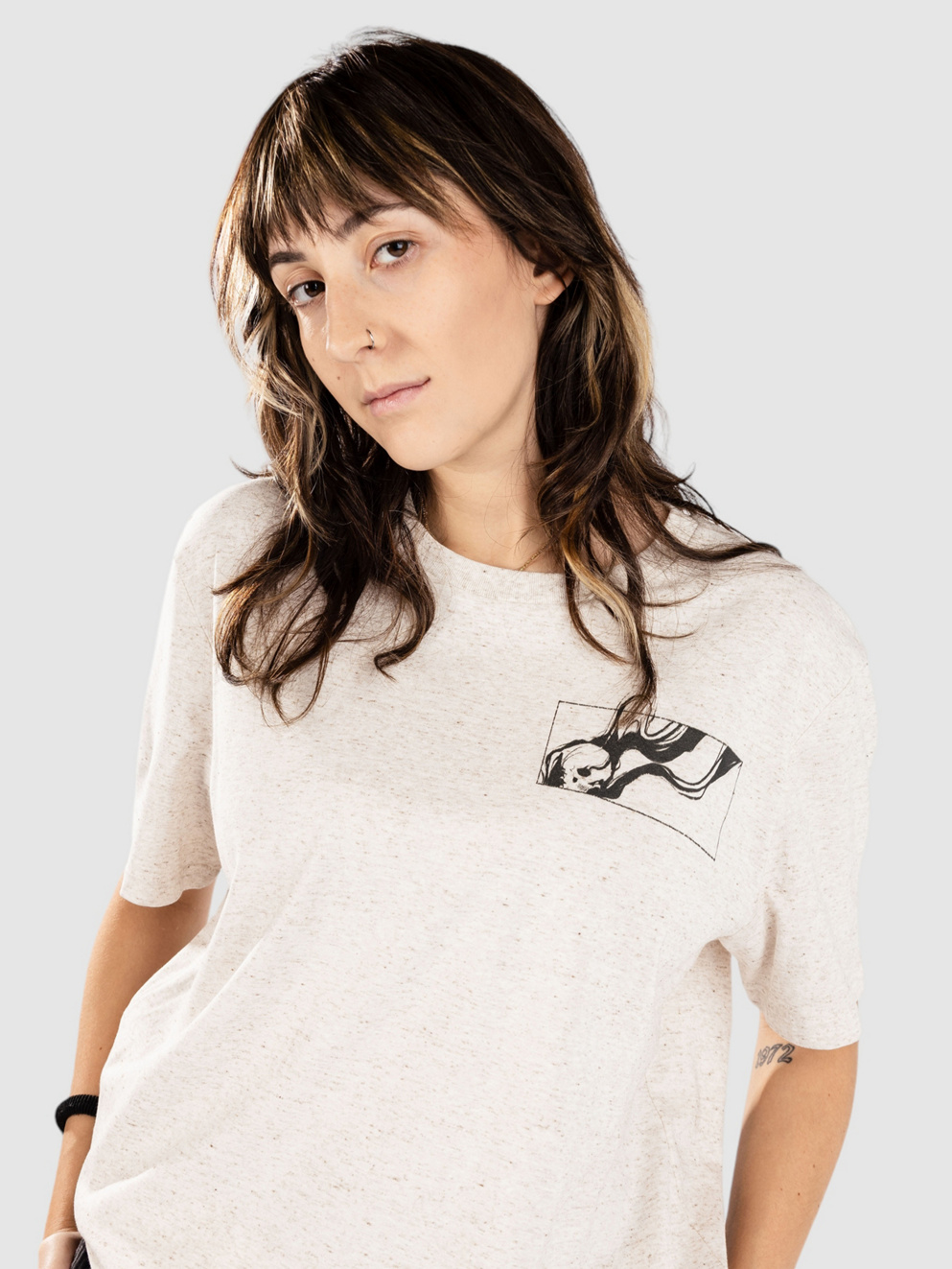 Any Means Necessary Felt So Much T-Shirt natural
