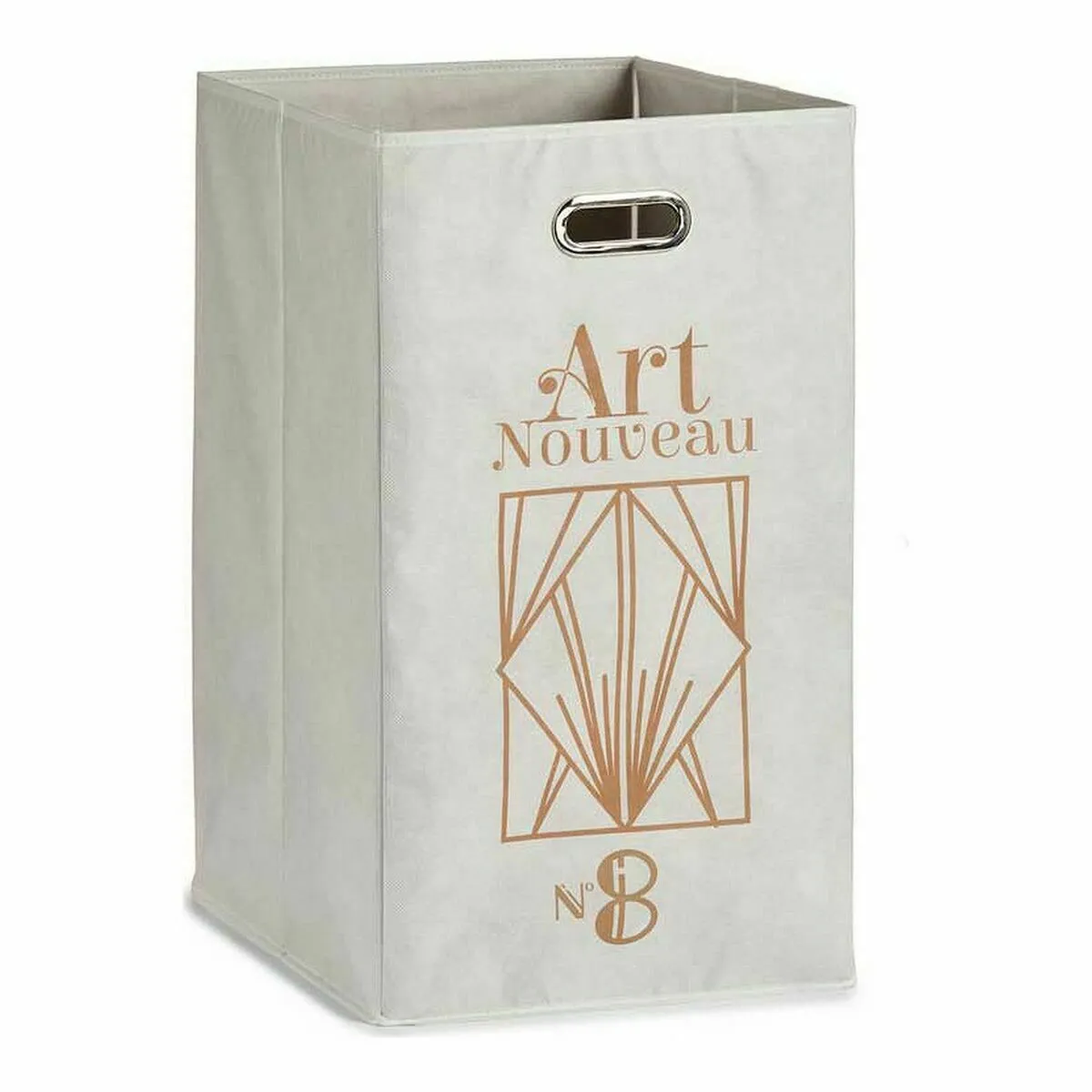 Berilo Panier Art Nouveau Blanc Doré