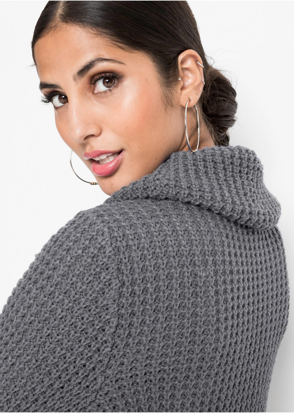 Pull en maille avec boutons