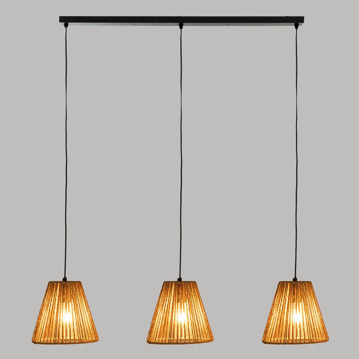 SUSPENSION X3 CORDE GIADA NATUREL D.20CM