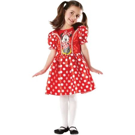 Rubies Kinderkostüm Red Minnie Classic Gr. M