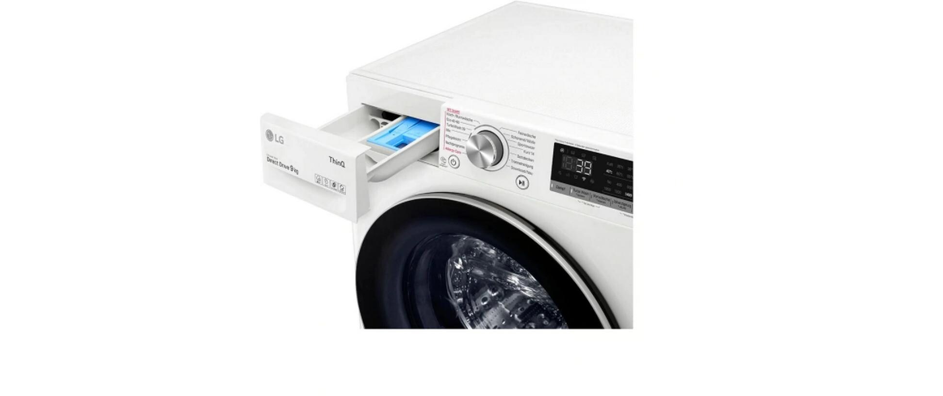 Waschmaschine F4WV709P1E Links<br>Frontloader mit 9 kg Ladekapazität