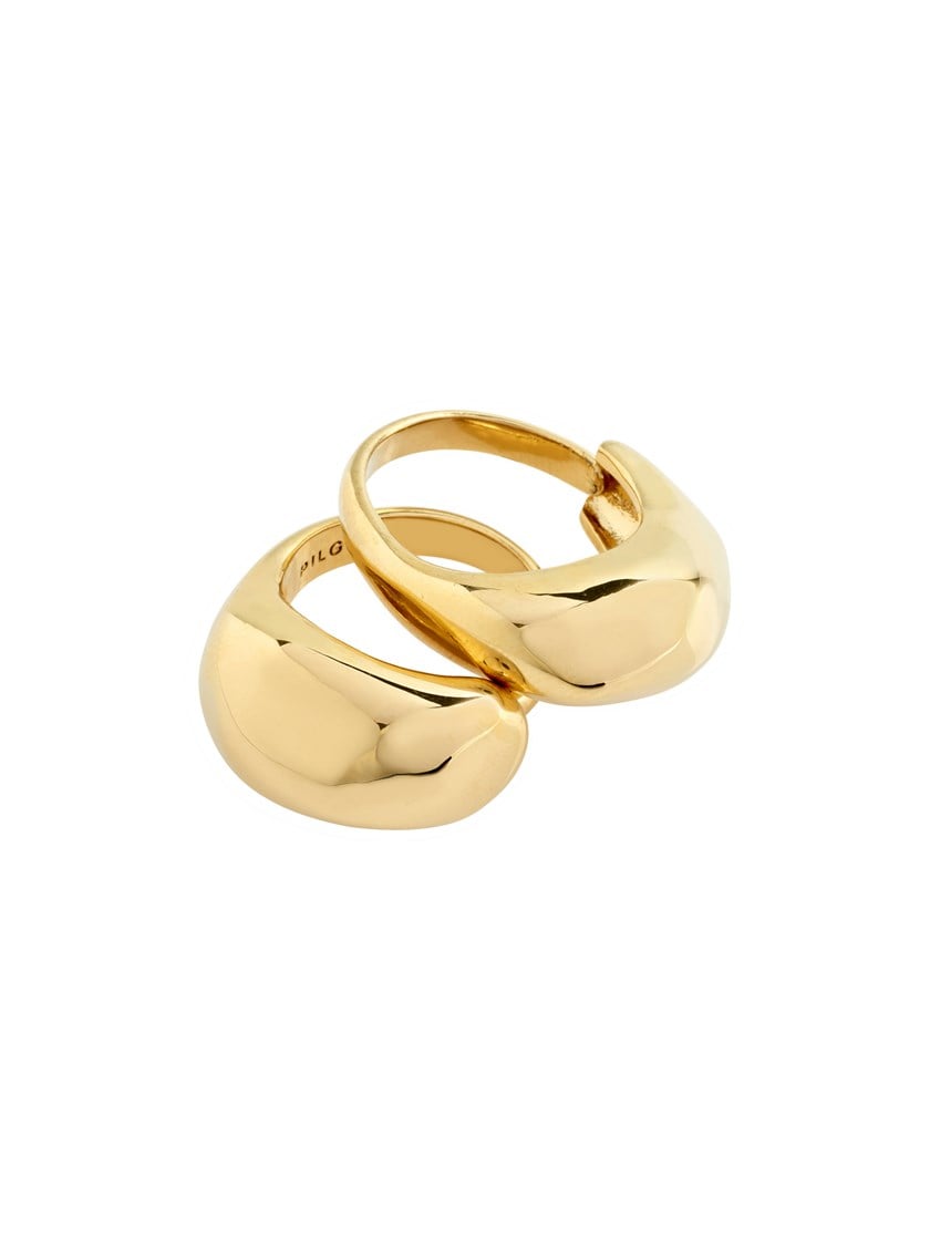 Harrison Rings, 2-In-1 Set, Go Old Gold