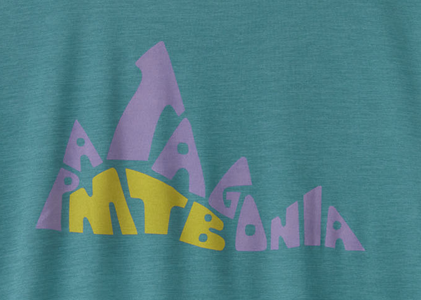 CAP COOL DAILY Damen-Kurzarmshirt  berm logo: wetland blue x-dye  M