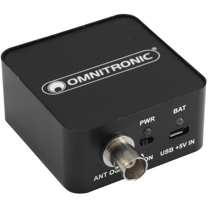 Omnitronic AAB-10 actieve antenne booster op batterij