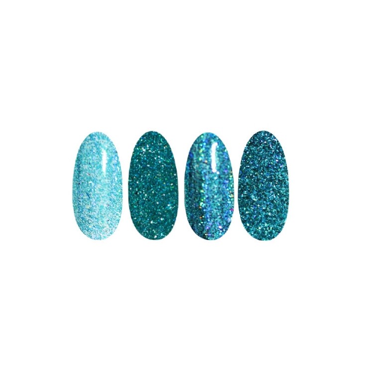 Ronney Nagelpoeder Holo Effect /24/ Turkoois
