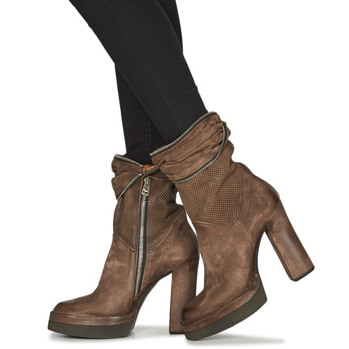 Airstep / A.S.98 - BLOC ZIP - Marron