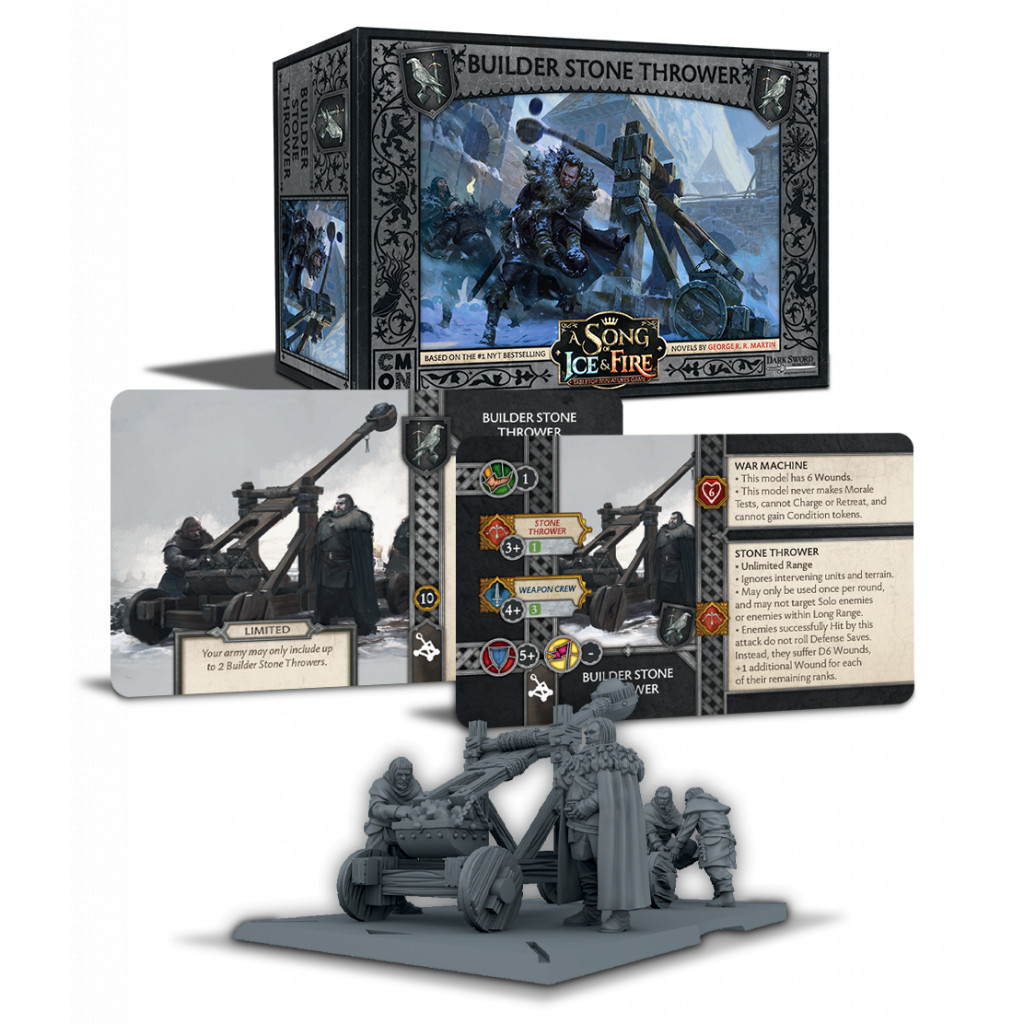 Le Trône de Fer : le Jeu de Figurines - Mangonneau des Constructeurs de la Garde de Nuit