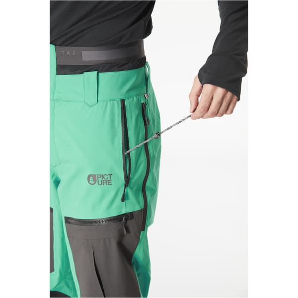 Pantalon snowboard PICTURE NAIKOON PANTS SPECTRA GREEN-BLACK