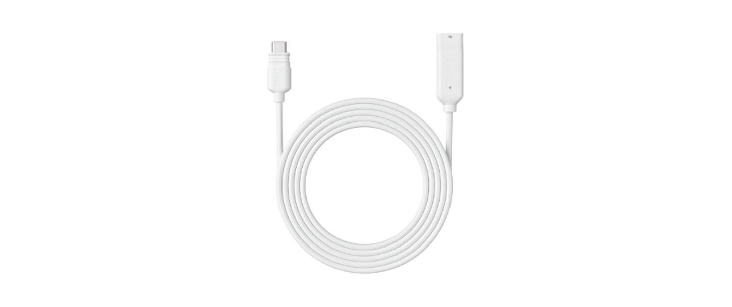 Solarpanel Verlängerungskabel USB-C Weiss, 4.5 mVerlängerungskabel mit USB-C Anschluss