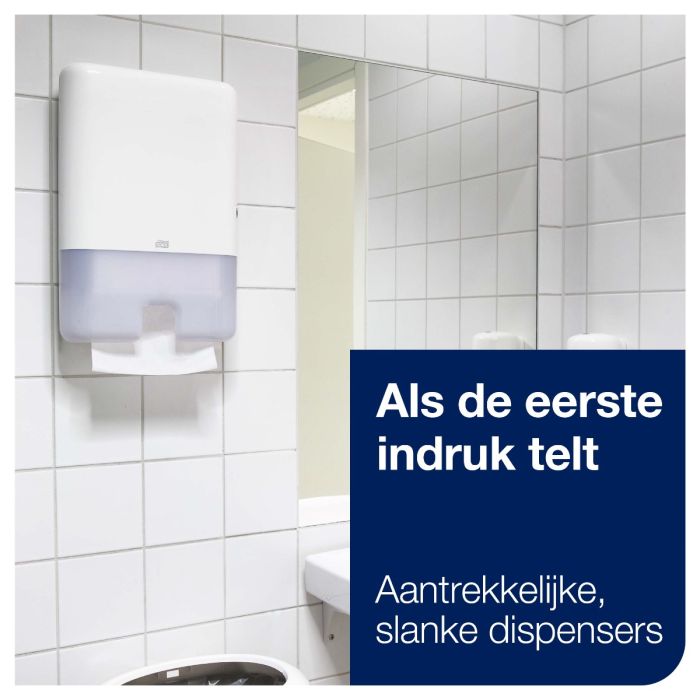 Tork Handdoek 150299 Tork H2 Xpress Multifold Universal 2-lgs wit 21x24 cm ds à 4740 stuks (150299)