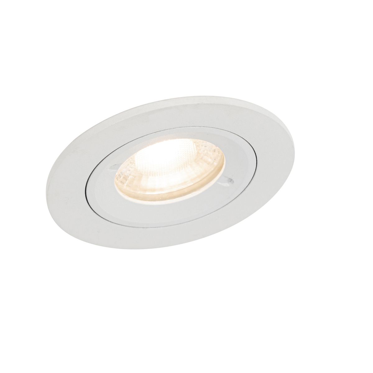 Set van 6 inbouwspots wit rond GU10 50mm IP44 - Xena