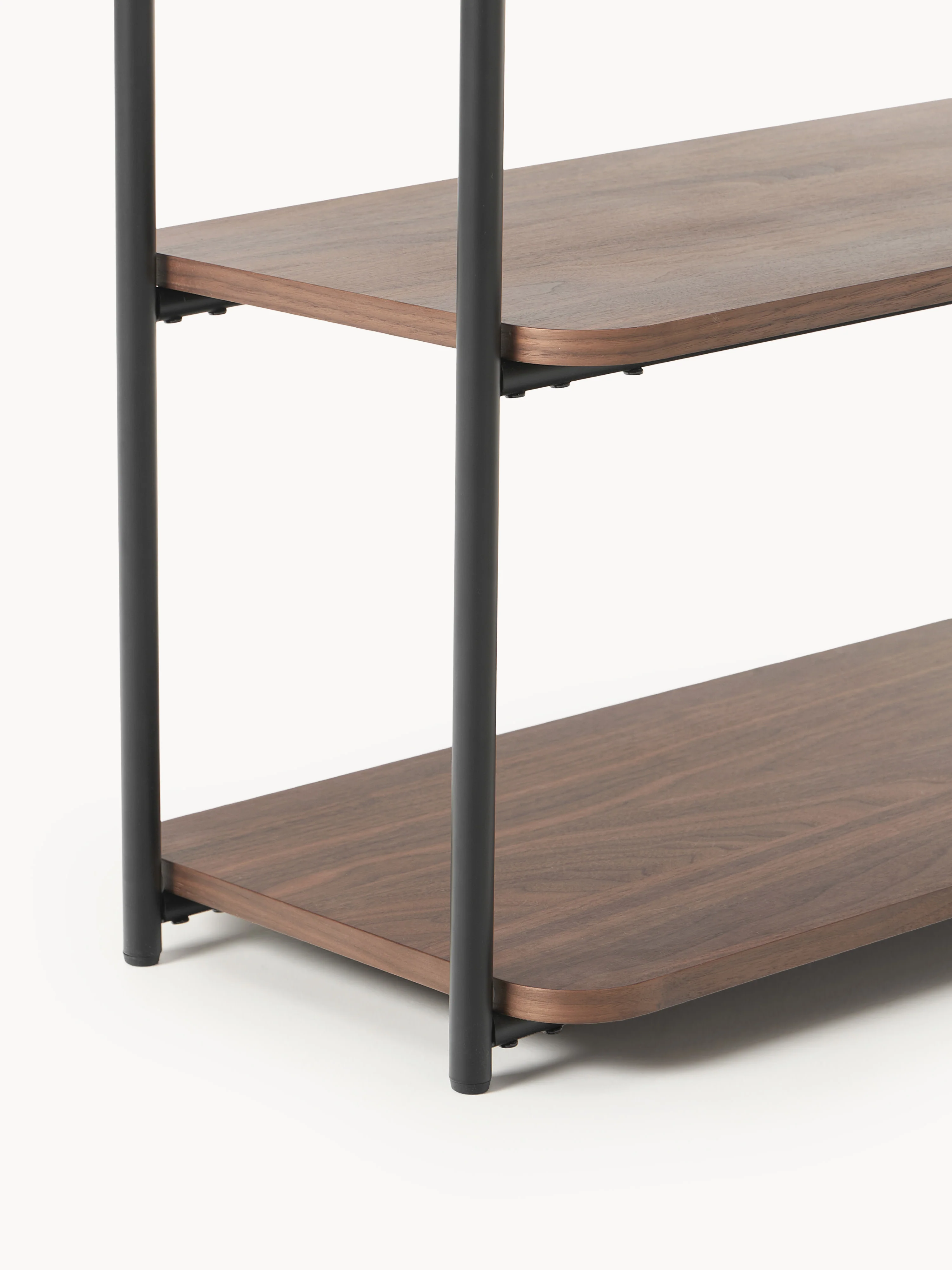 Houten Renee hoekbureau in bruin