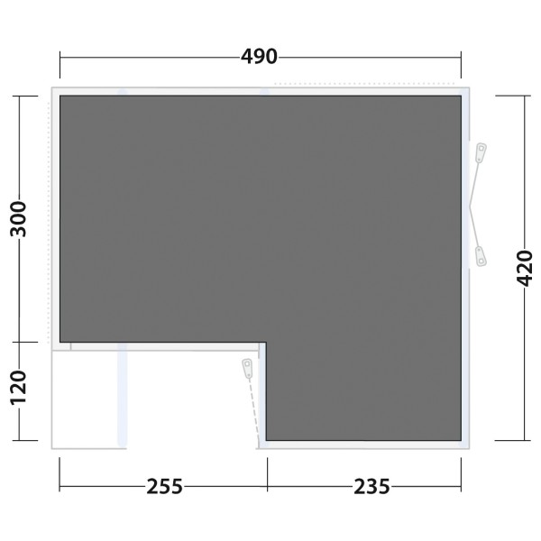 Outwell - Footprint Maryland / Virginia 5 Air - Toile de sol