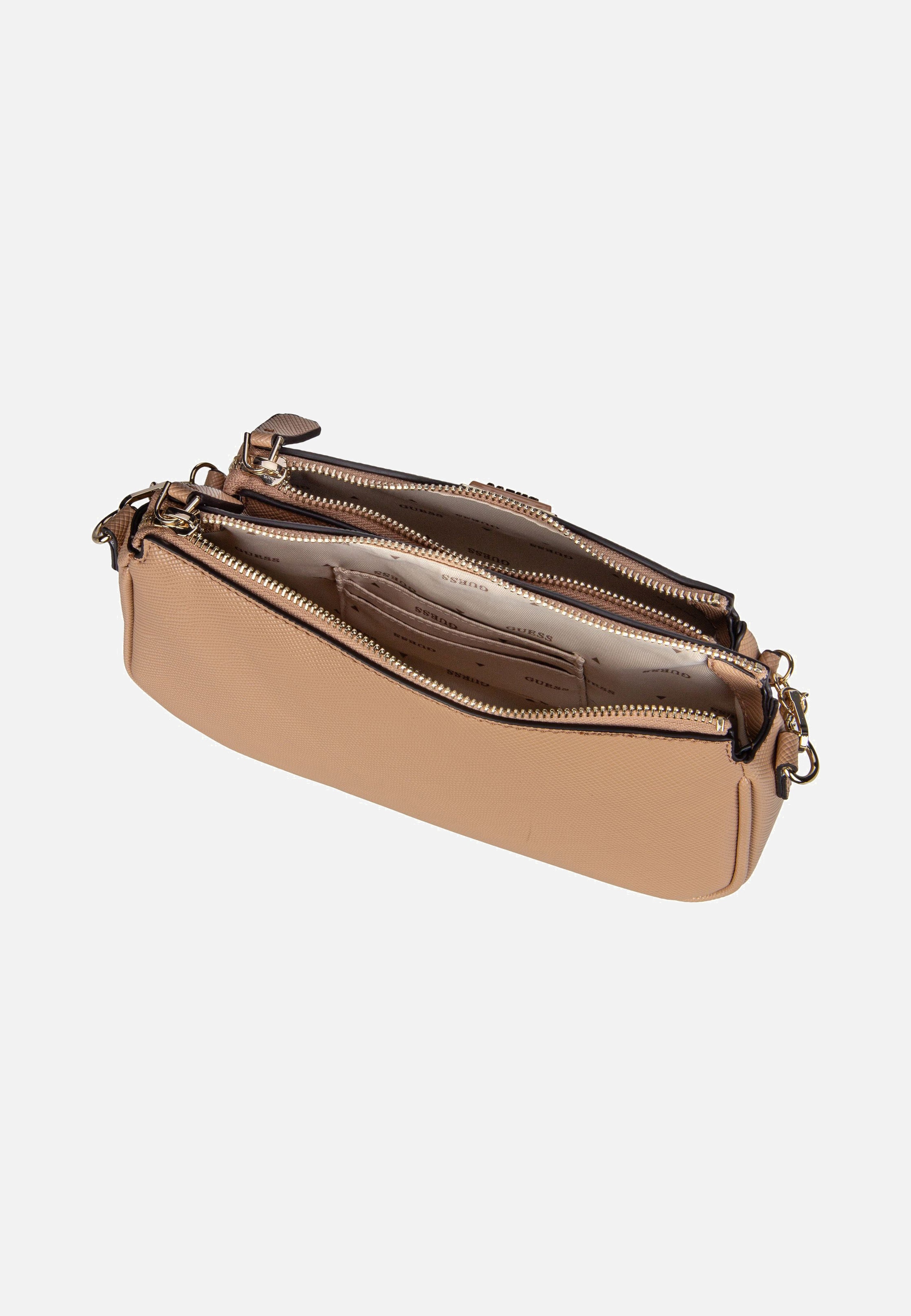 Noelle Double Pouch ZG Beige - Crossbody Bag
