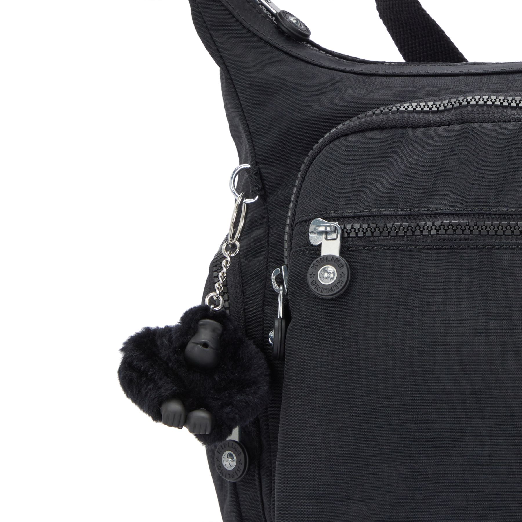 GABBIE  Sac à bandoulière Medium Avec Bretelle Ajustable - Black Noir