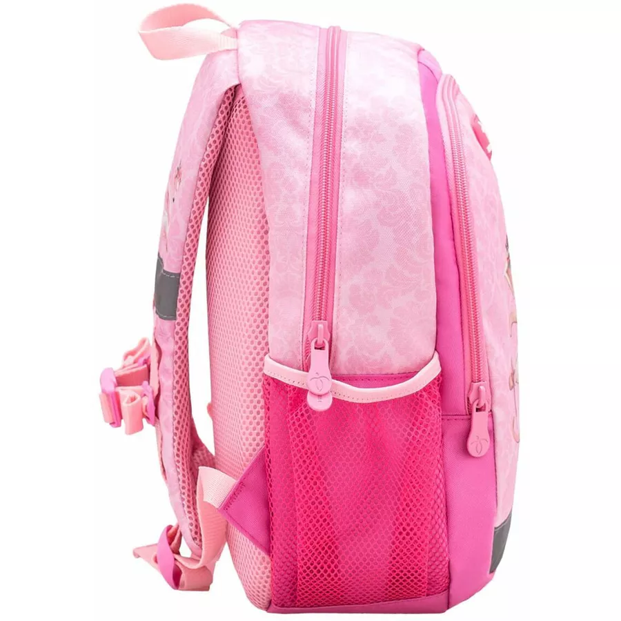 Belmil Kindergartenrucksack Kiddy Plus Kindergartenrucksack für 3-6 Jährige Kinder mit Brustgurt Ballerina