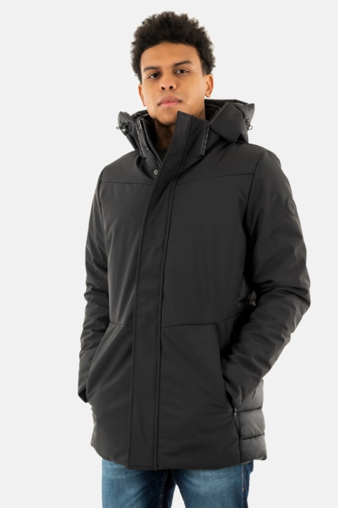 Blousons et vestes Le Temps Des Cerises titan 0001 black