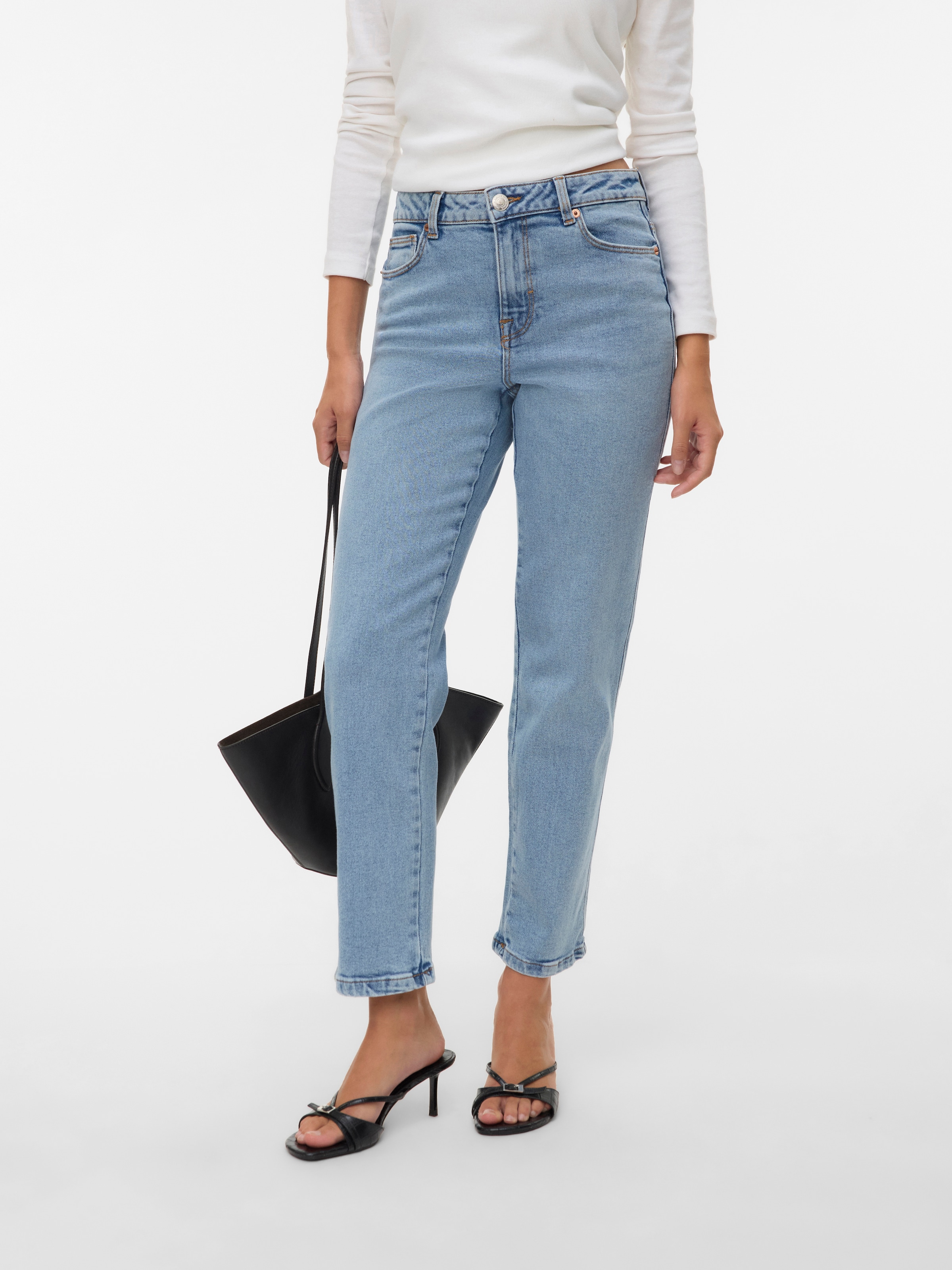 Vero Moda Gerade Jeans »VMAMARA MR SLIM STRAIGHT ANK VI3512 NOOS«