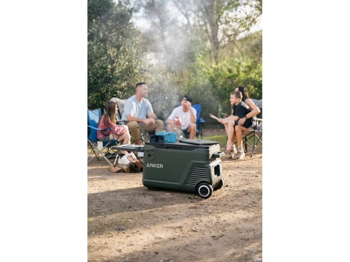 Anker EverFrost Powered Cooler 30 - Transportabelt køleskab - udendørs - bredde: 74.2 cm - dybde: 46.4 cm - højde: 48.9 cm - 33 liter - Klasse F