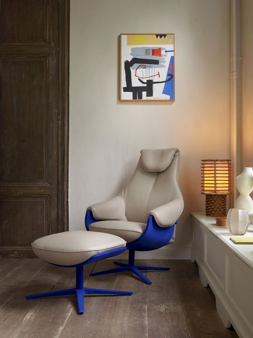 Leolux   Cream Fauteuil