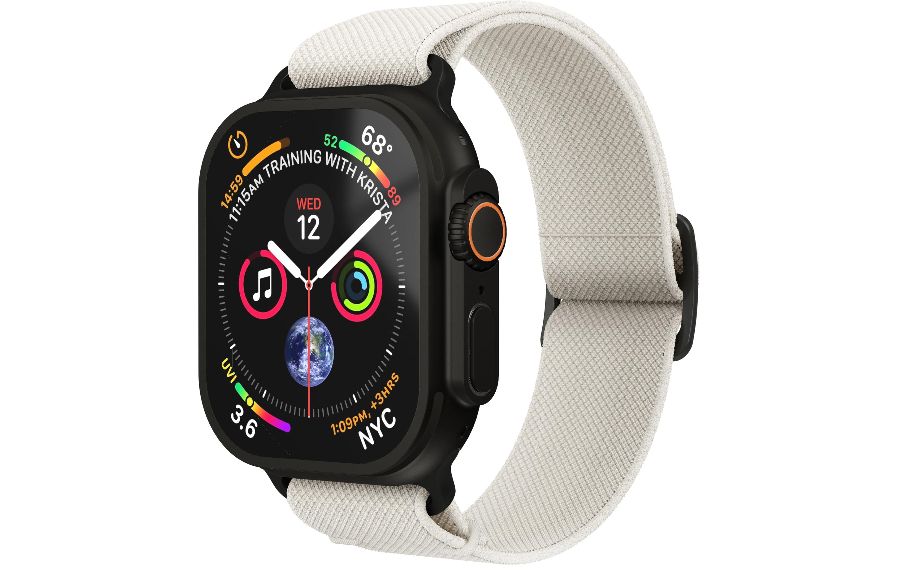 Armband Classic Nylon Loop Apple Watch 40/41/42 mm CreamArmband für Apple Watch 40/41/42 mm