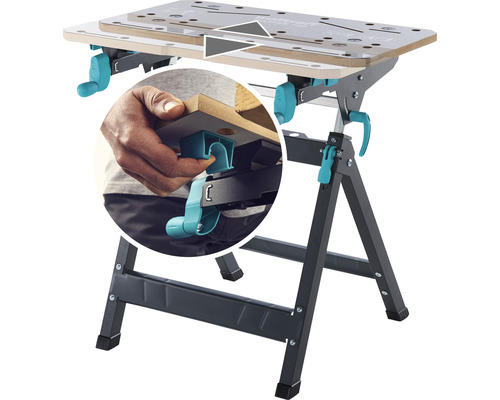 Wolfcraft MASTER 750 universele klemtafel