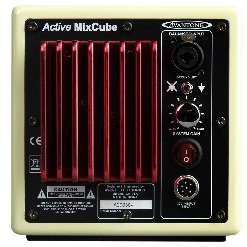Avantone Pro Active MixCube actieve studiomonitor crème (p. st)