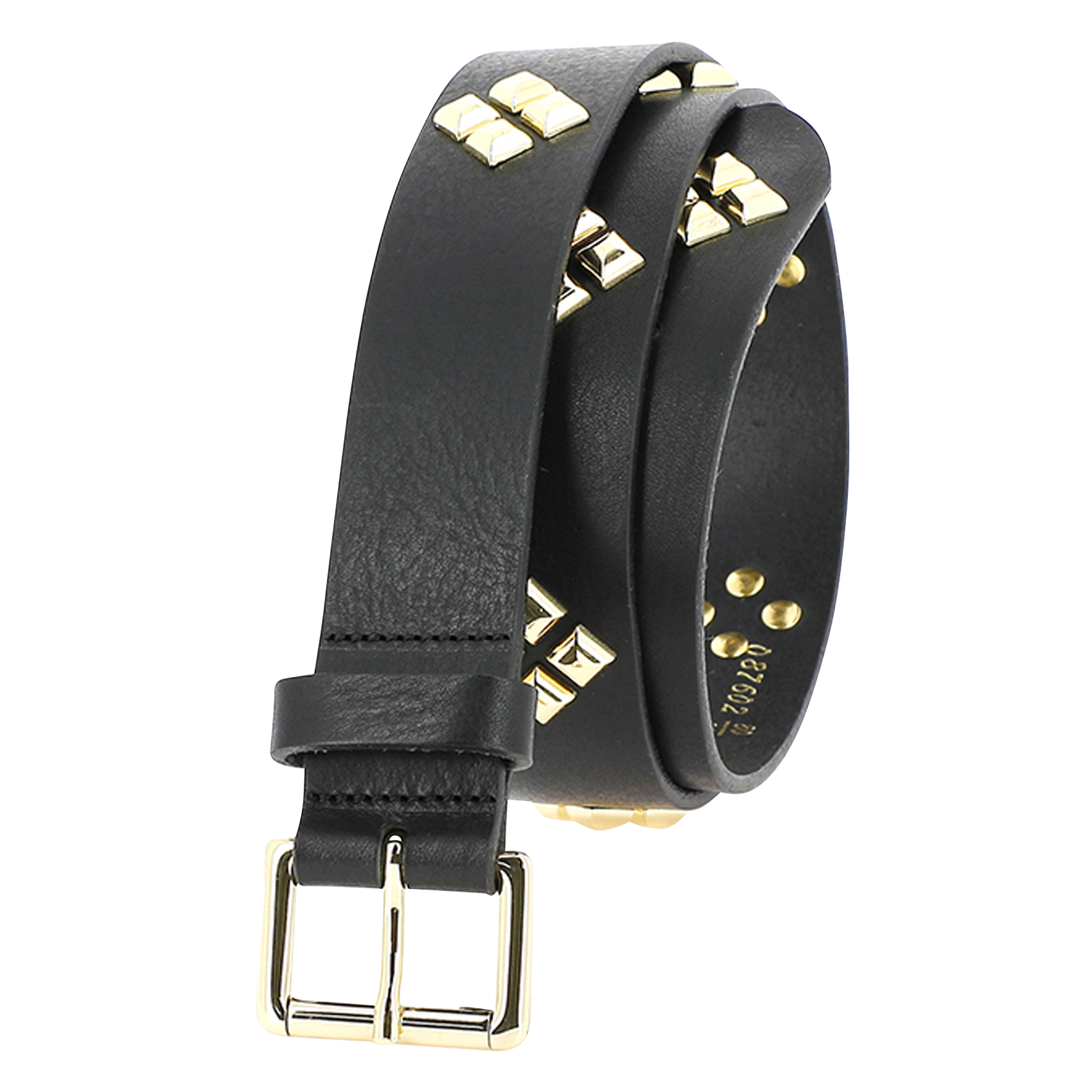 LA TURENNE GISELE - Ceinture en cuir | Noir