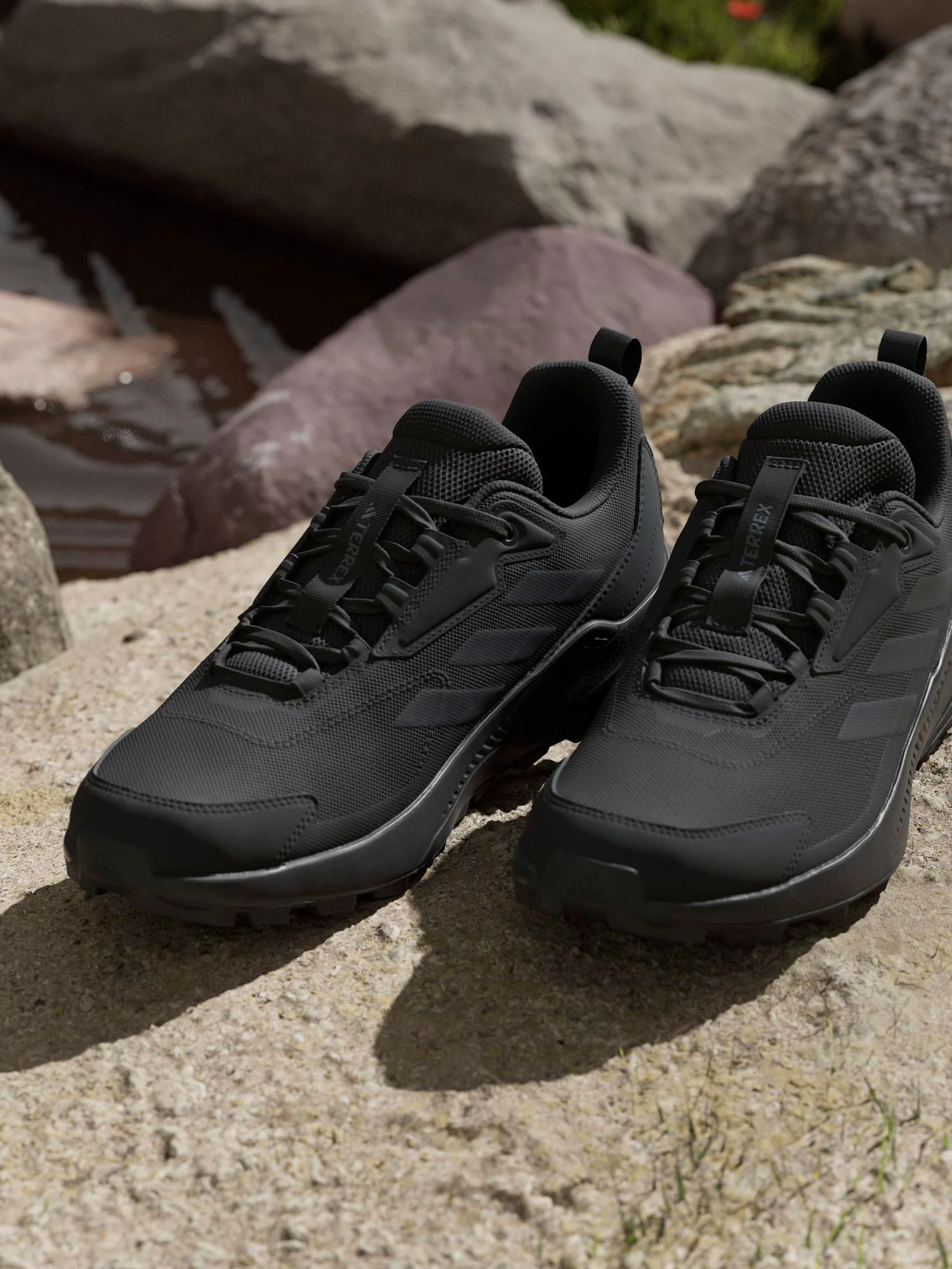 Zwart - adidas Terrex Anylander wandelschoenen