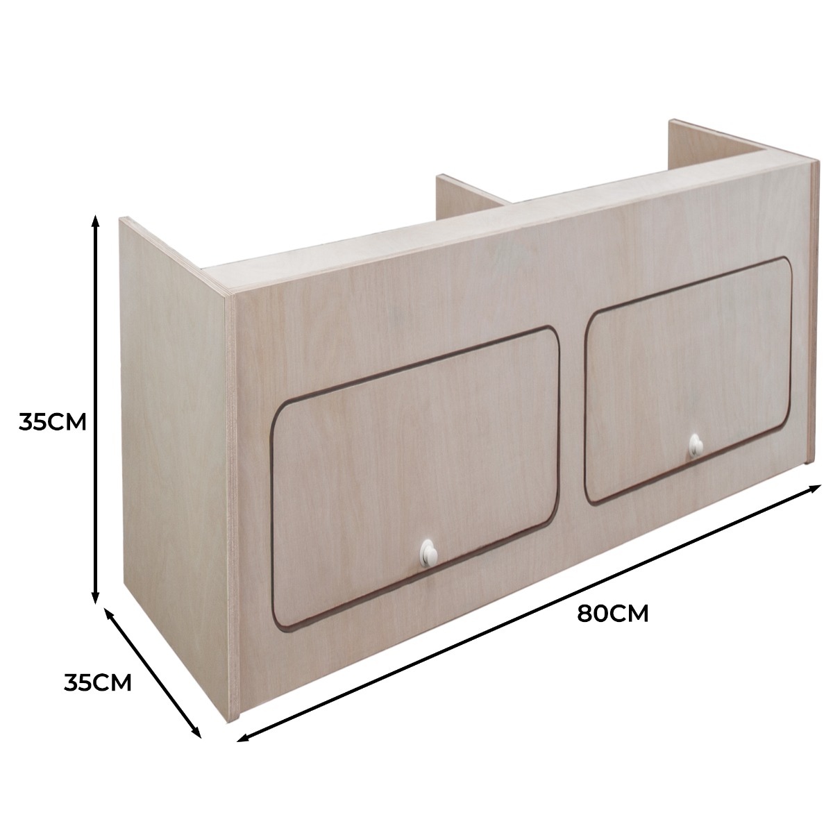 Monster Shop DIY 80x35 camperbus bovenkasten