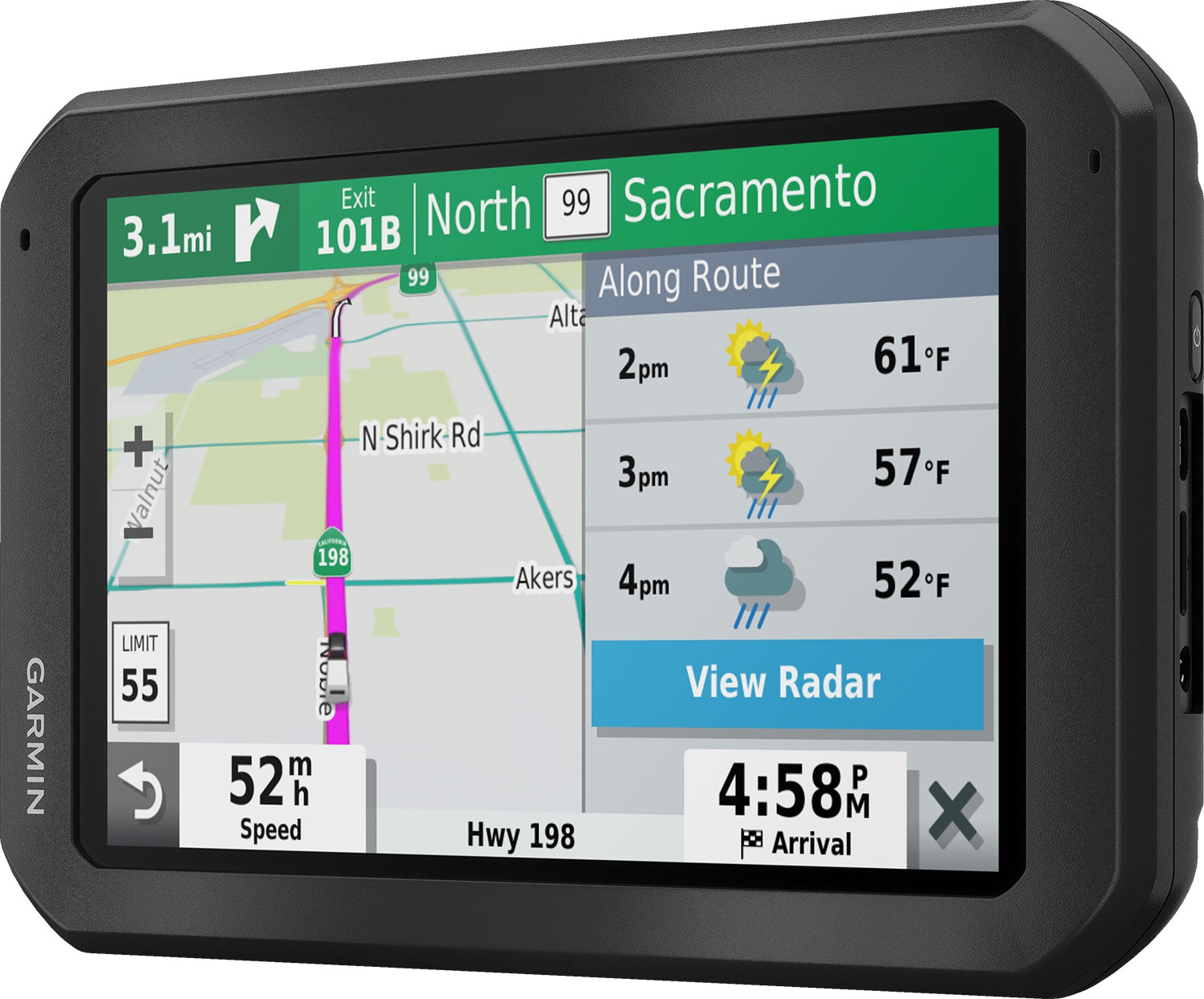 Garmin Vieo RV 752 Display / Tablet für Basiseinheit 7
