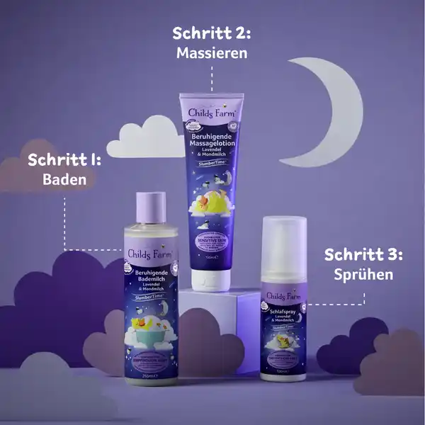 Beruhigende Bademilch Lavendel & Mondmilch
