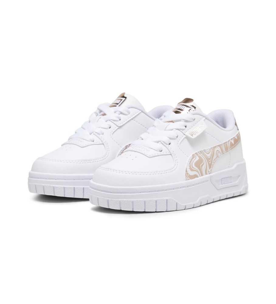 Tênis Puma Cali Dream Golden Marble PS Branco