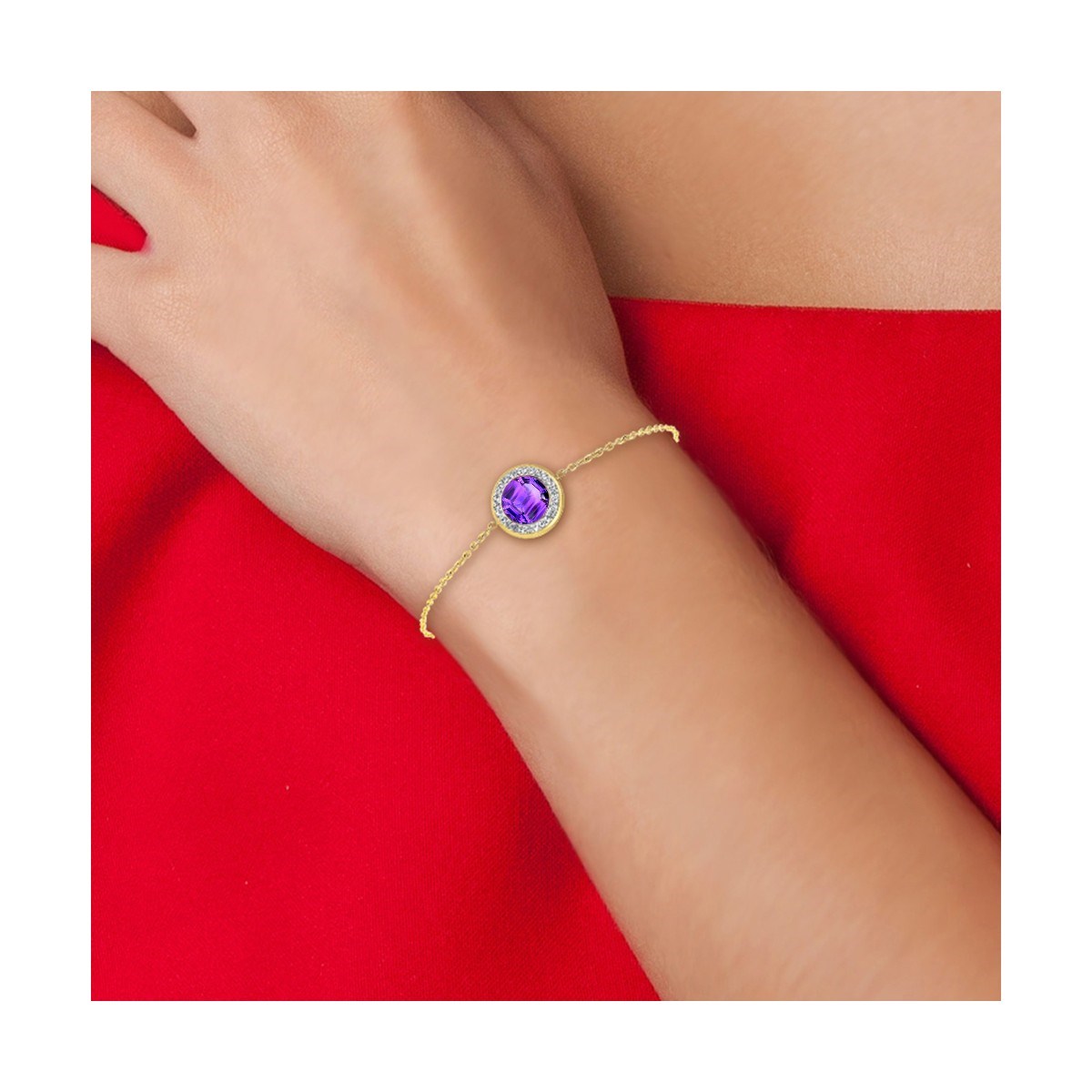 Bracelet SC Bohème orné de cristaux scintillants