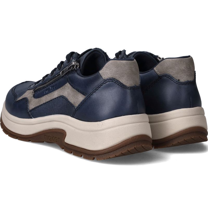 Rieker Sneakers Blauw Heren