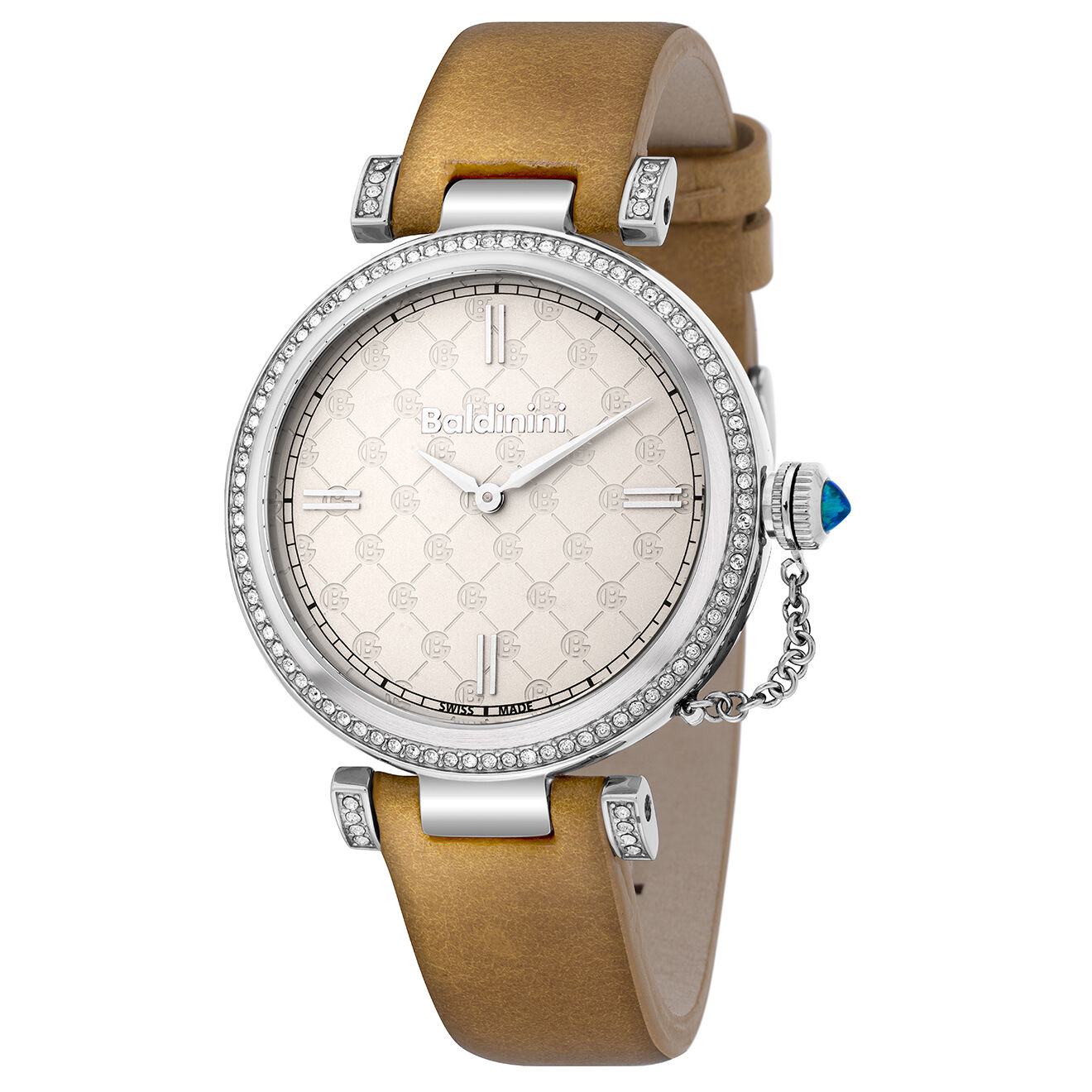 Baldinini Montre Femme en Cuir & cristaux Swarovski Dona nude
