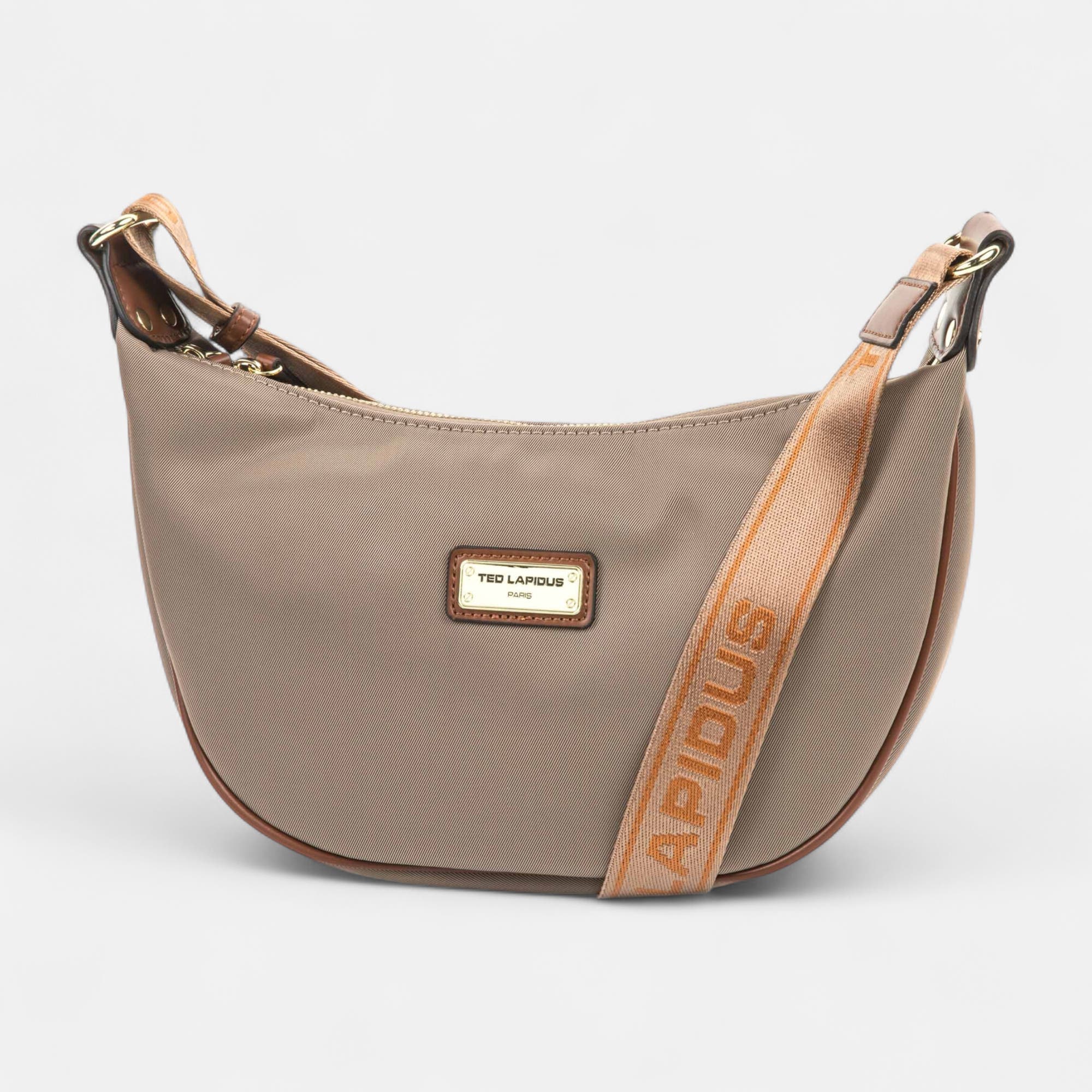 Sac bandoulière camel