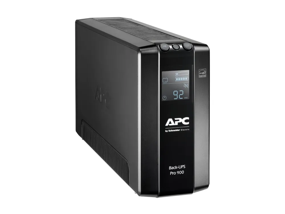 APC Back-UPS Pro BR900MI - UPS - AC 230 V - 540 Watt - 900 VA - USB - output-stikforbindelser: 6 - sort
