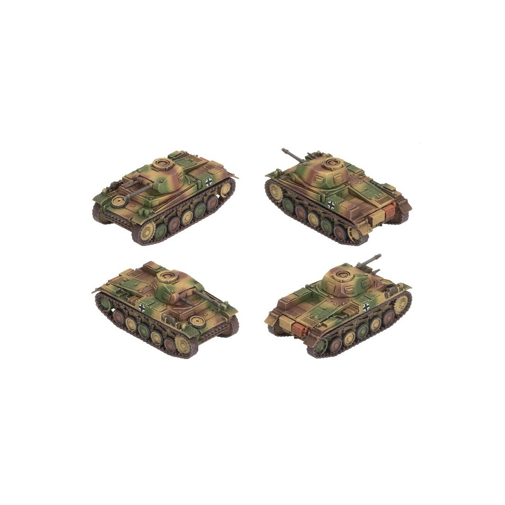 Flames of War - Panzer II Tank Platoon