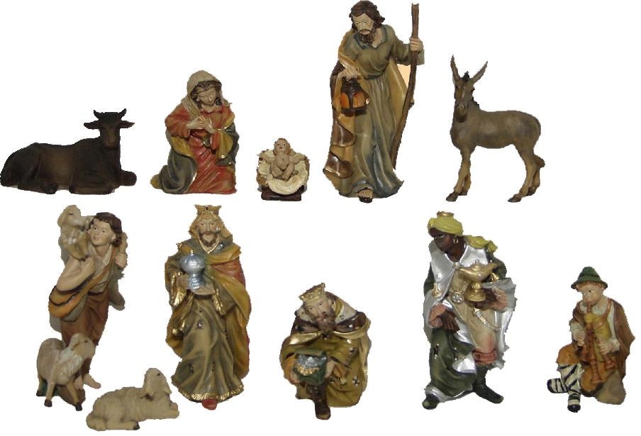 Alfred Kolbe Krippenfigur »Weihnachtsdeko« naturfarbig gestaltet, Höhe 11 cm